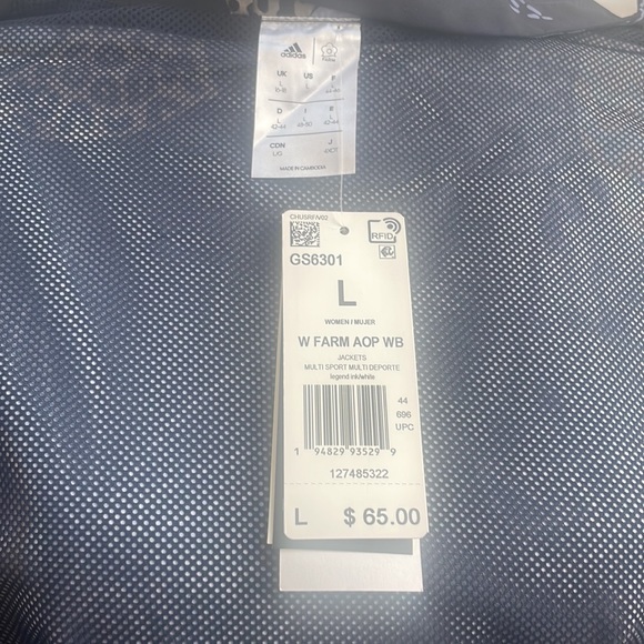 Adidas performance zip up jacket. - Picture 5 of 5